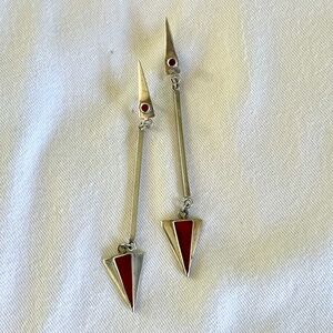Sterling Silver drop earrings